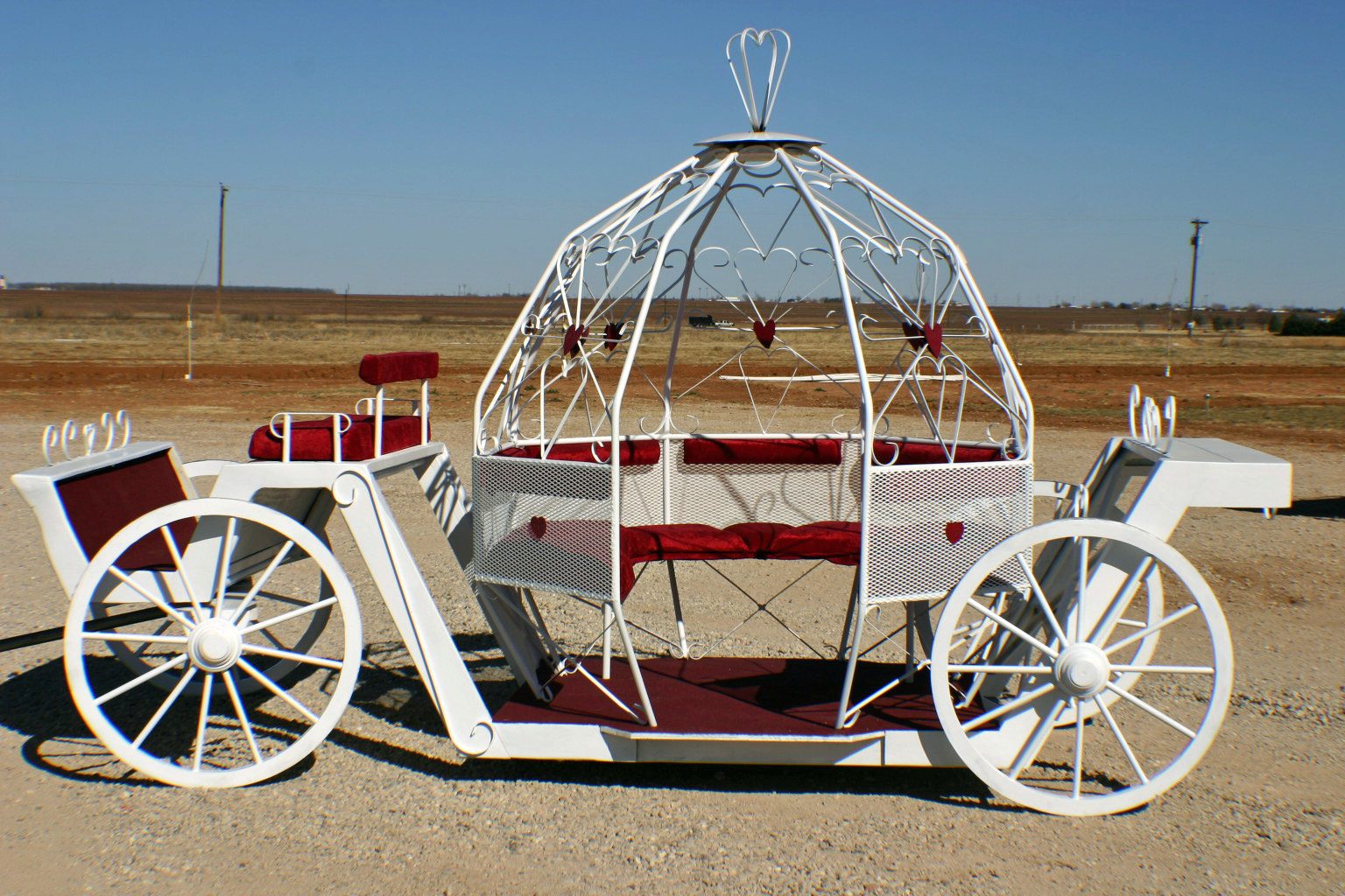 The Cinderella coach photo prop