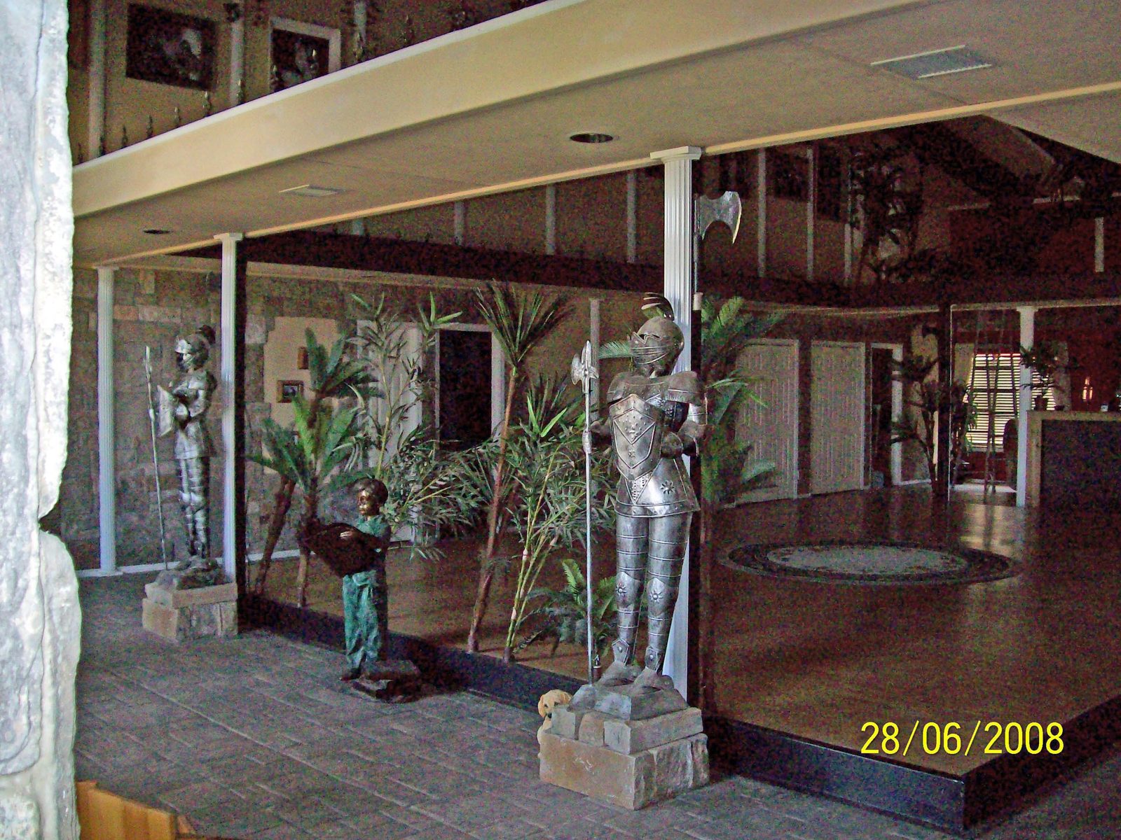 Suits of armor in the Great Hall